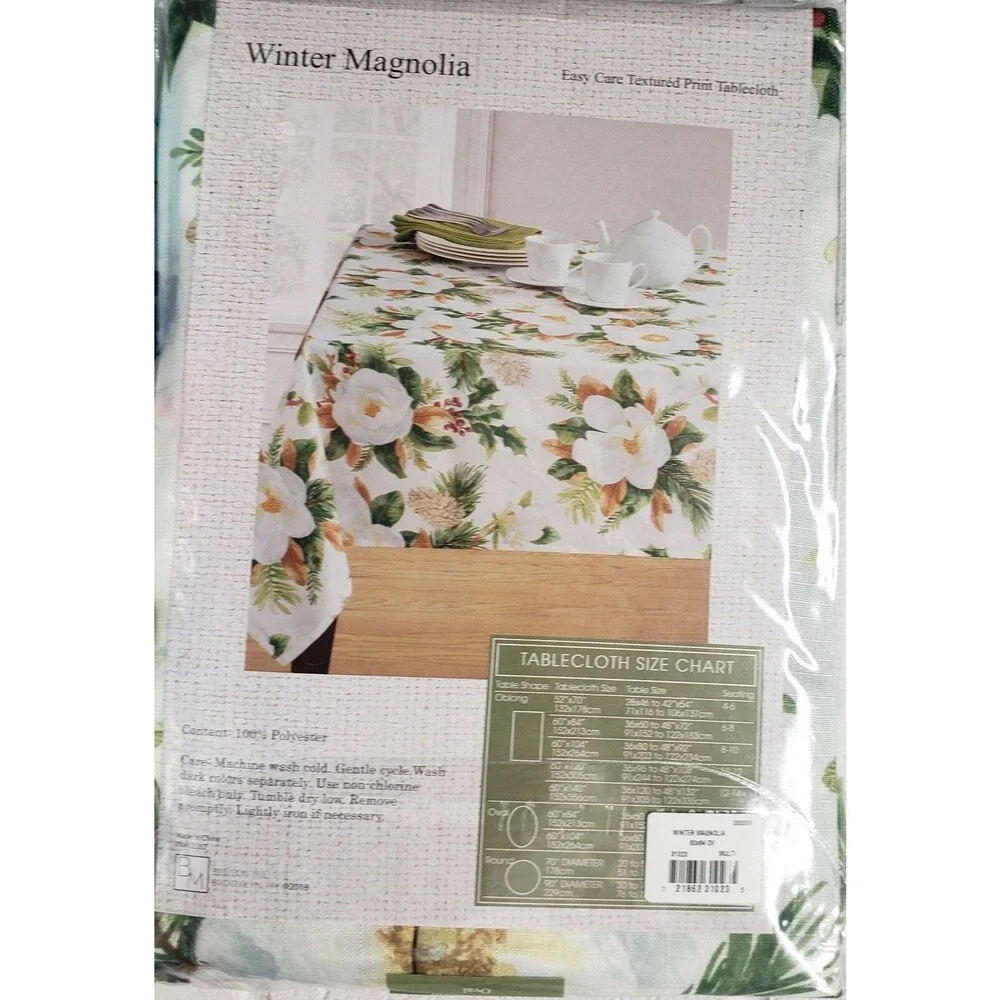 1 Fabric Printed Tablecloth,60